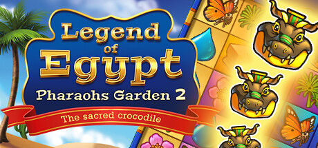 Legend of Egypt - Pharaohs Garden 2 - The sacred crocodile banner