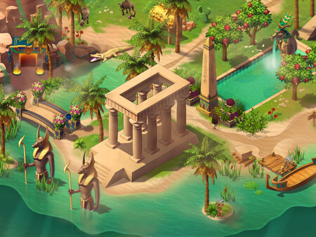 Скриншот из Legend of Egypt - Pharaohs Garden 2 - The sacred crocodile