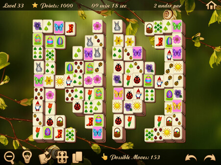 Скриншот из Springtime Mahjongg 2
