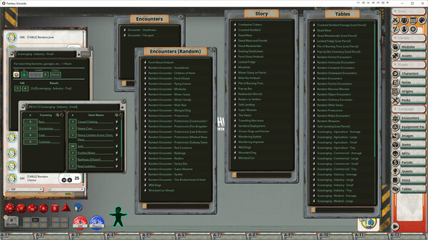 Fantasy Grounds - Fallout RPG - Gamemaster's Toolkit