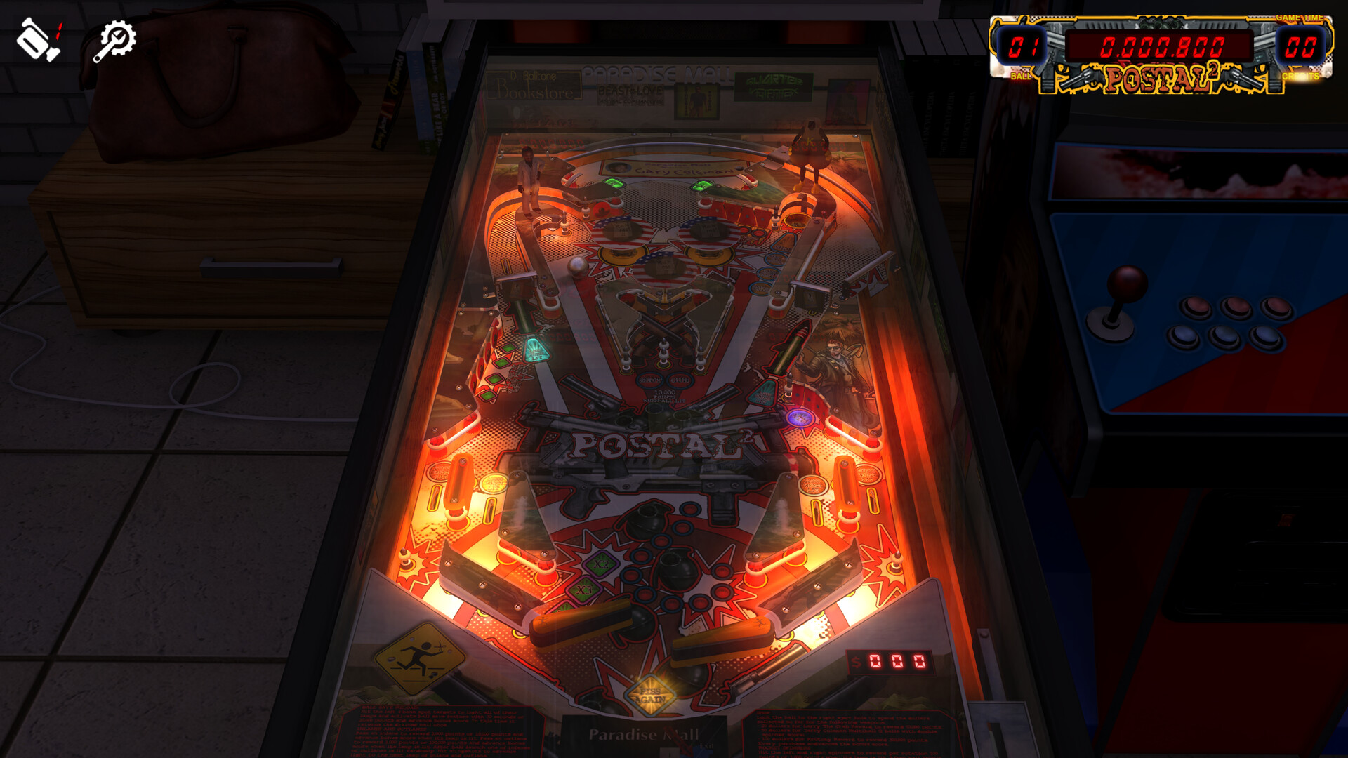 Zaccaria Pinball - POSTAL 2 Table Pack #8