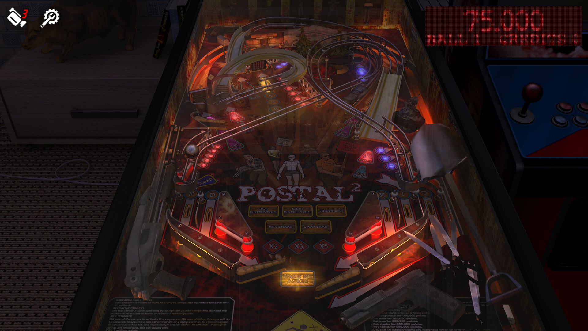 Zaccaria Pinball - POSTAL 2 Table Pack #14