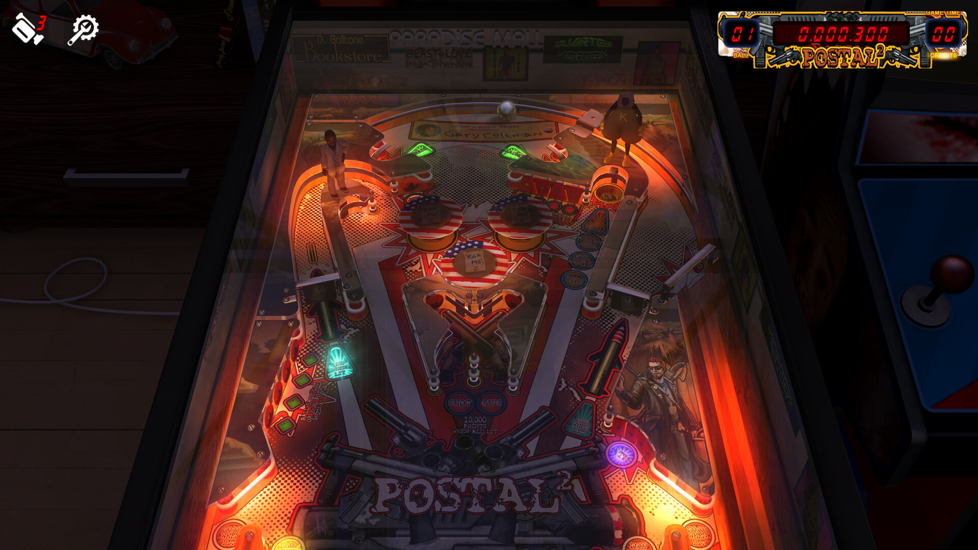 Zaccaria Pinball - POSTAL 2 Table Pack #9
