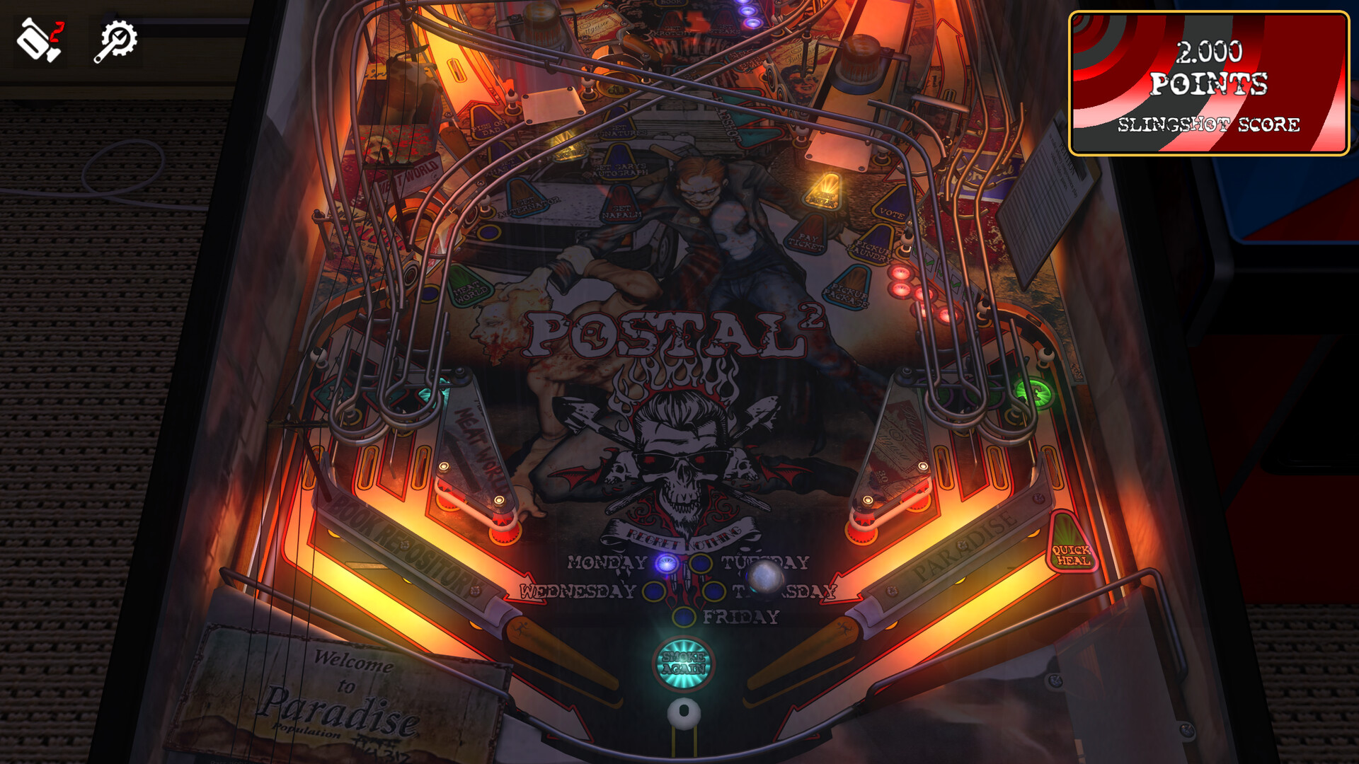 Zaccaria Pinball - POSTAL 2 Table Pack #19