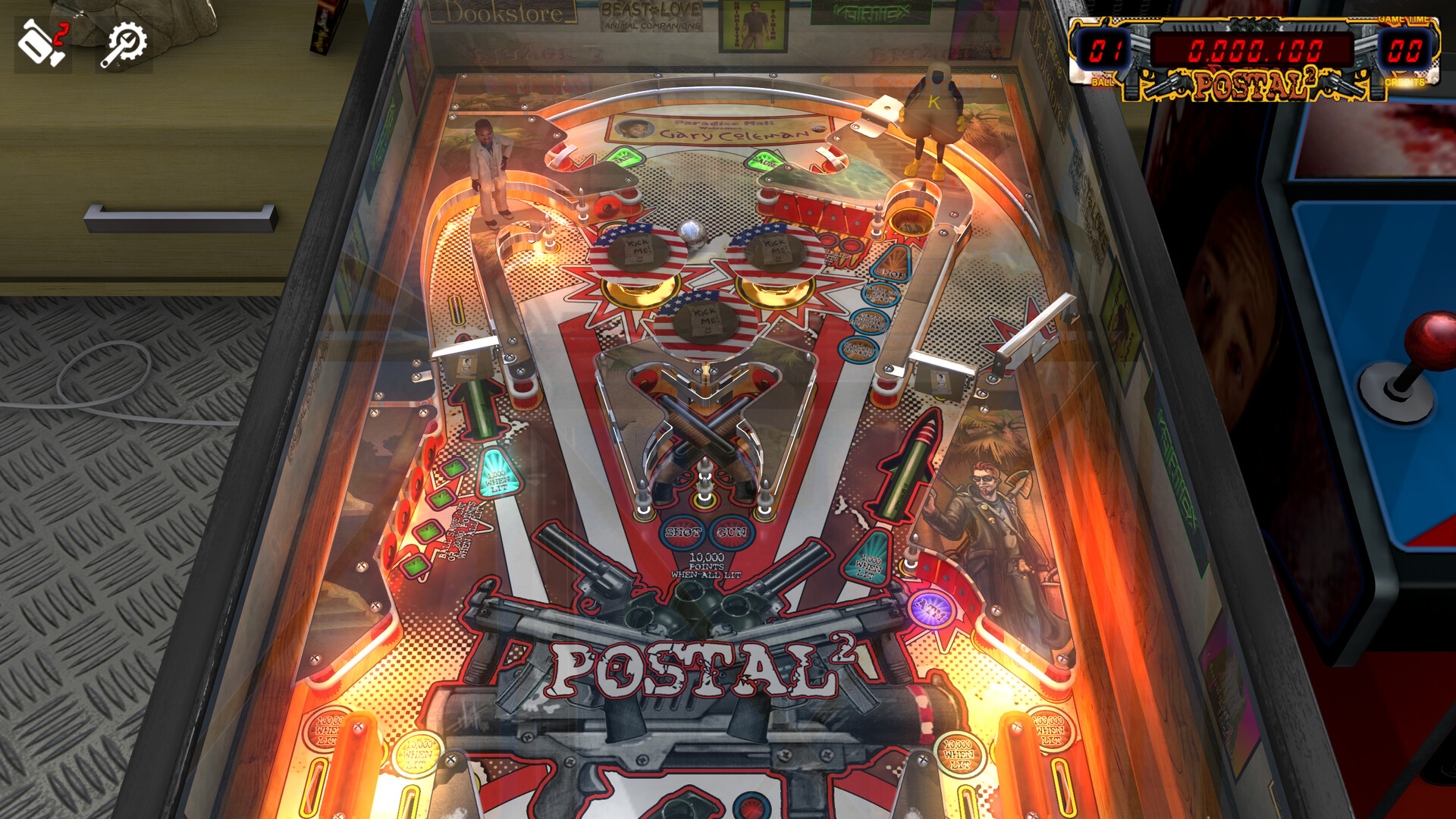 Zaccaria Pinball - POSTAL 2 Table Pack #6
