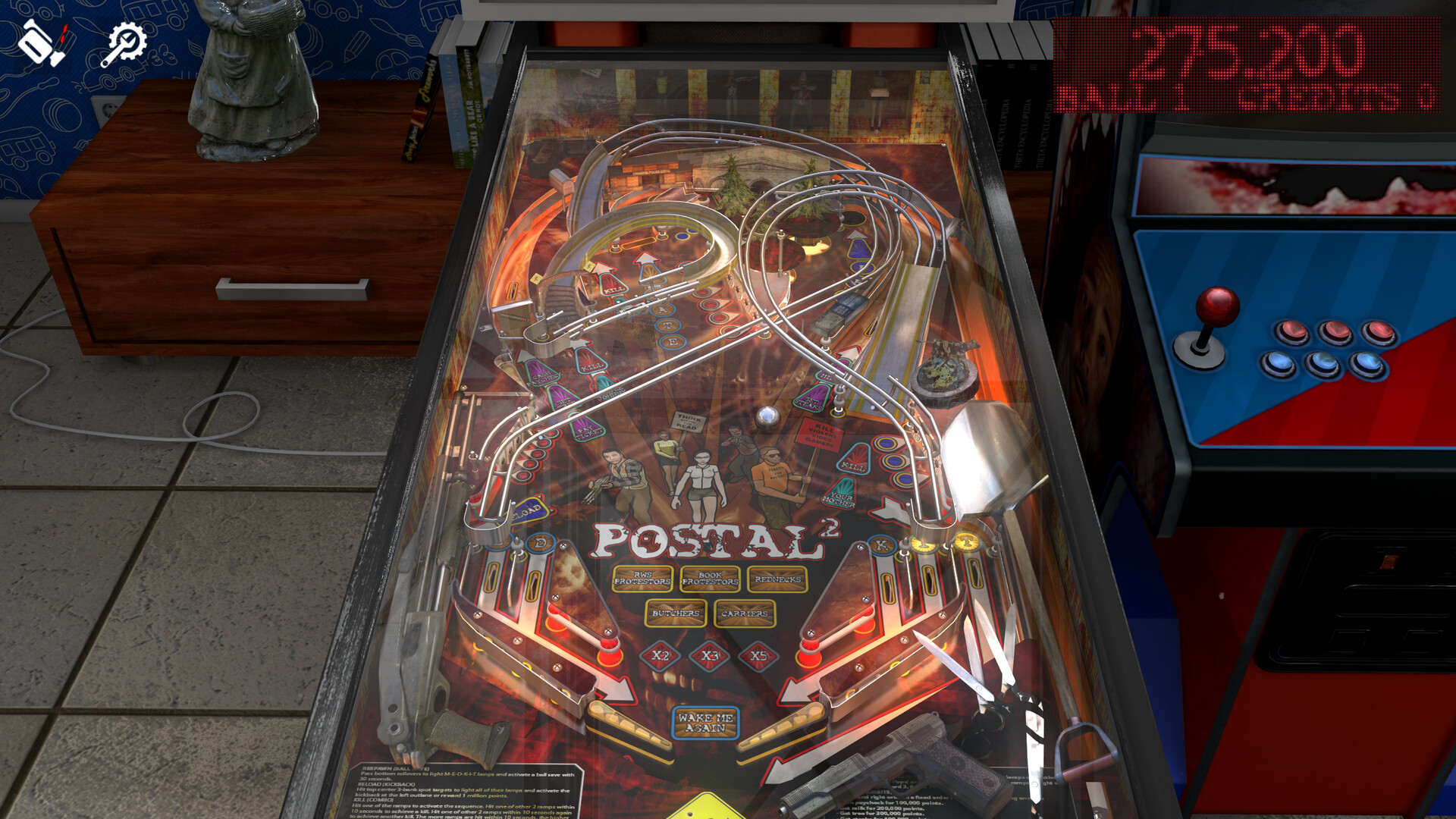 Zaccaria Pinball - POSTAL 2 Table Pack #11