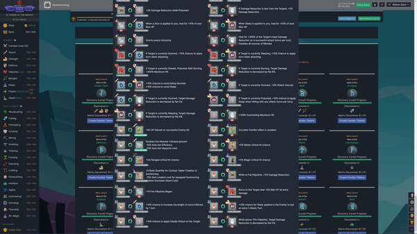 Скриншот из Melvor Idle: NOT USED