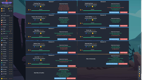 Скриншот из Melvor Idle: NOT USED