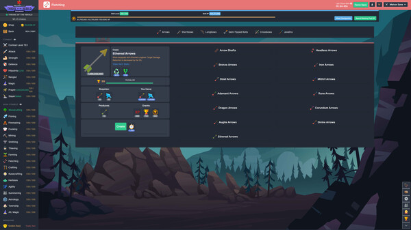 Скриншот из Melvor Idle: NOT USED