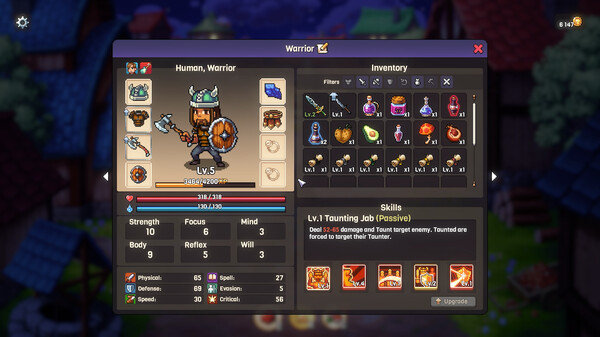 Скриншот из Knights of Pen and Paper 3
