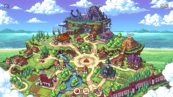 Скриншот из Knights of Pen and Paper 3