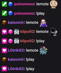 Twitch emote skins #2