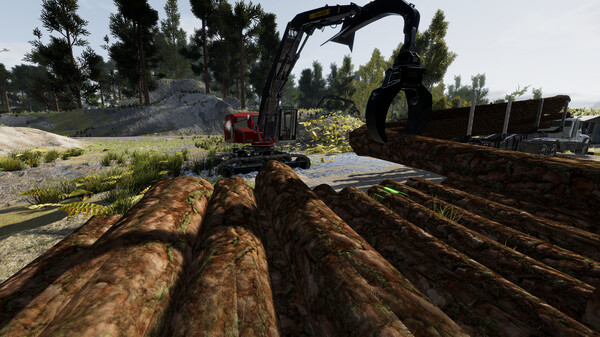 Lumberjack Simulator - Tracked loader