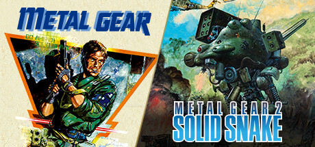 METAL GEAR & METAL GEAR 2: Solid Snake Cover Image