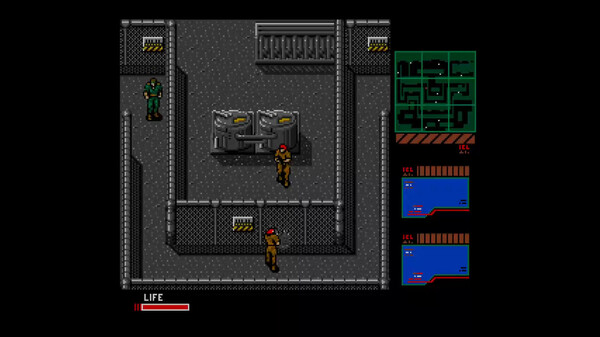 Скриншот из METAL GEAR & METAL GEAR 2: Solid Snake