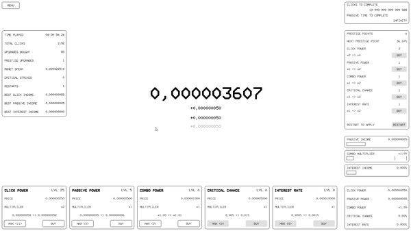 Скриншот из The Billion Clicker