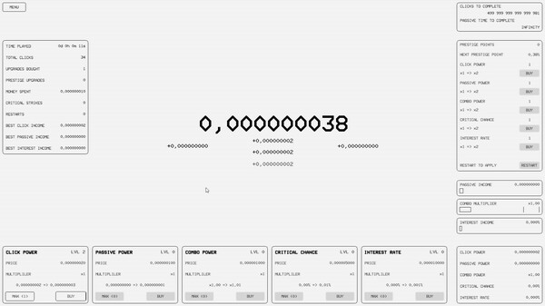 Скриншот из The Billion Clicker
