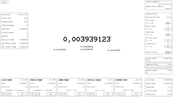 Скриншот из The Billion Clicker