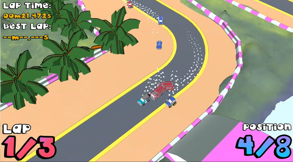 Скриншот из Just Drive a Lil: It's a Mini Racing Game!