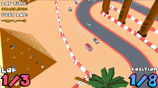 Скриншот из Just Drive a Lil: It's a Mini Racing Game!