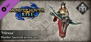 Monster Hunter Rise - "Hinoa" Hunter layered armor set
