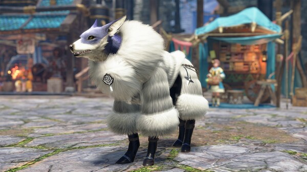 Monster Hunter Rise - "Canyne Fluffy Fur" Palamute layered armor set for steam Monster Hunter Rise - "Canyne Fluffy Fur" Palamute layered armor set for steam