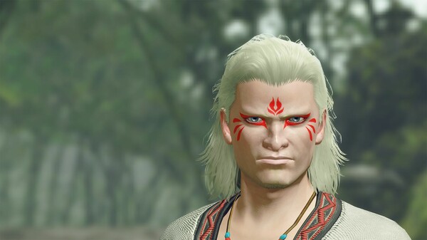 Monster Hunter Rise - "Mizutsune" face paint for steam Monster Hunter Rise - "Mizutsune" face paint for steam