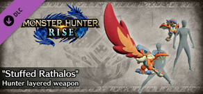 Monster Hunter Rise - "Stuffed Rathalos" Hunter layered weapon (Great Sword)