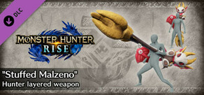 Monster Hunter Rise - "Stuffed Malzeno" Hunter layered weapon (Lance)