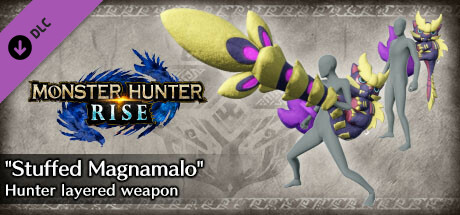 Monster Hunter Rise - "Stuffed Magnamalo" Hunter layered weapon (Gunlance)