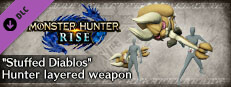 Monster Hunter Rise – Stuffed Diablos Hunter layered weapon (Hammer)