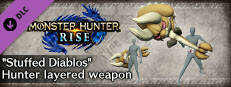 Monster Hunter Rise - Stuffed Diablos Hunter layered weapon