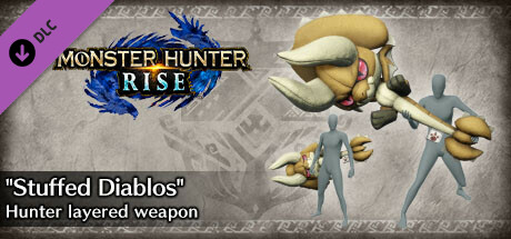 Monster Hunter Rise – Stuffed Diablos Hunter layered weapon (Hammer)