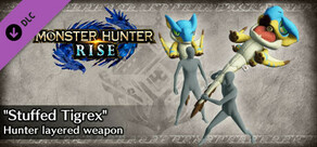 Monster Hunter Rise - "Stuffed Tigrex" Hunter layered weapon (Hunting Horn)