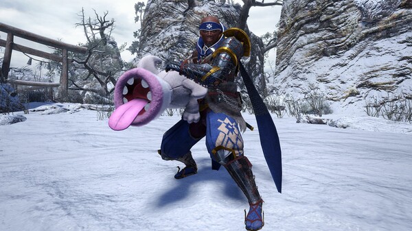 Monster Hunter Rise - "Stuffed Khezu" Hunter layered weapon (Light Bowgun)