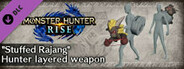 Monster Hunter Rise - "Stuffed Rajang" Hunter layered weapon (Bow)
