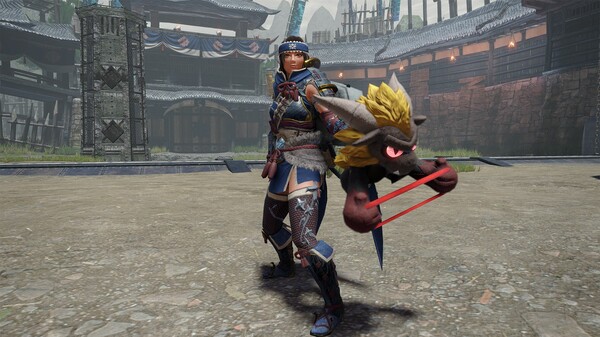 Monster Hunter Rise - "Stuffed Rajang" Hunter layered weapon (Bow) for steam Monster Hunter Rise - "Stuffed Rajang" Hunter layered weapon (Bow) for steam