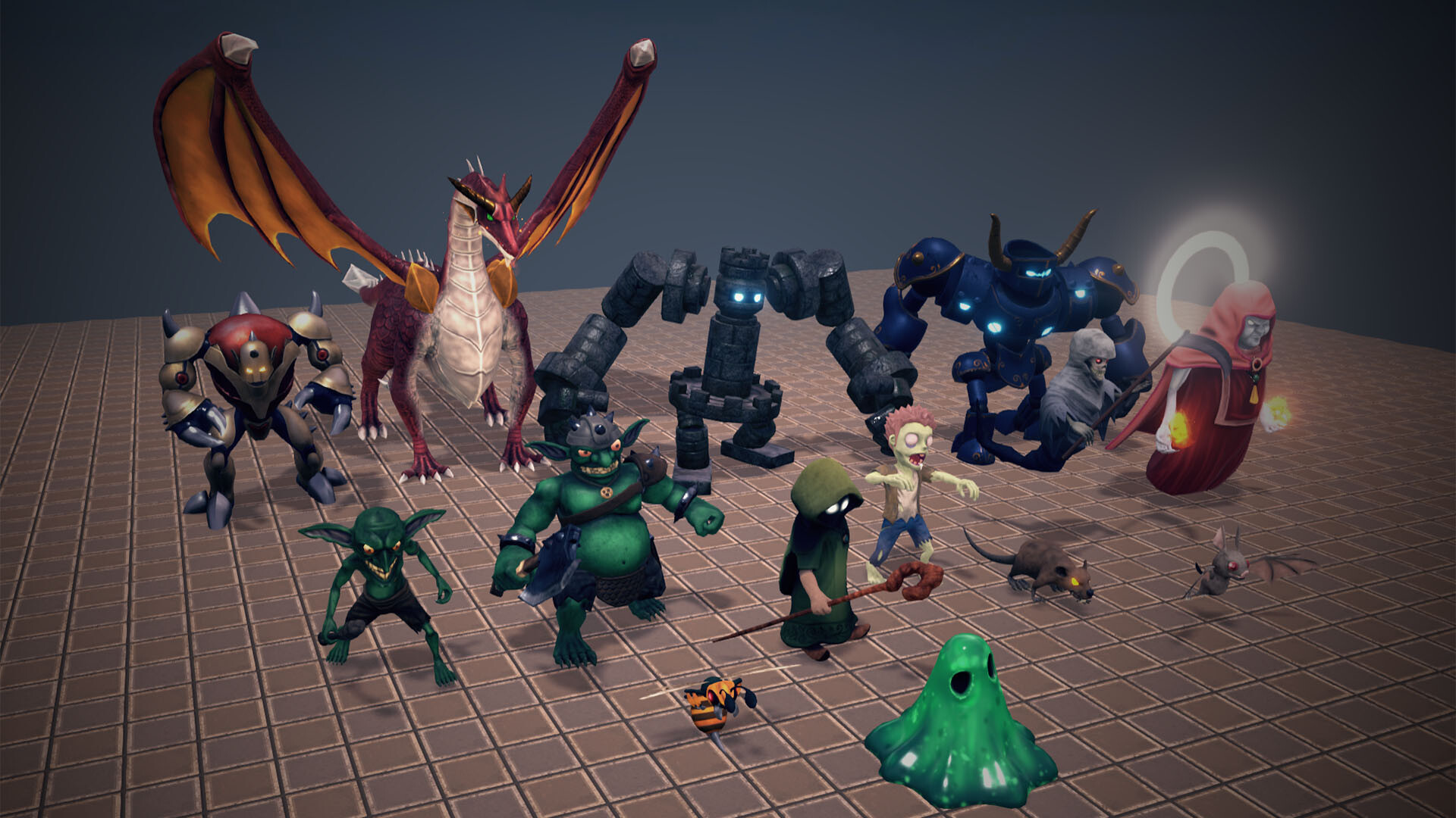 RPG Developer Bakin 3D Monster Pack Vol.1 #0