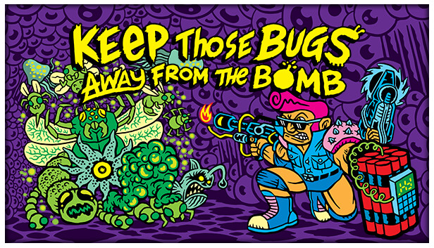 Capsule image of "Keep Those Bugs Away From The Bomb" which used RoboStreamer for Steam Broadcasting