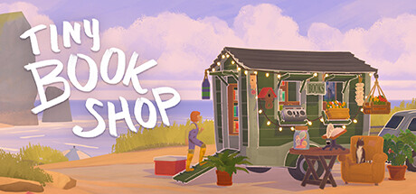 Steam header art for Tiny Bookshop