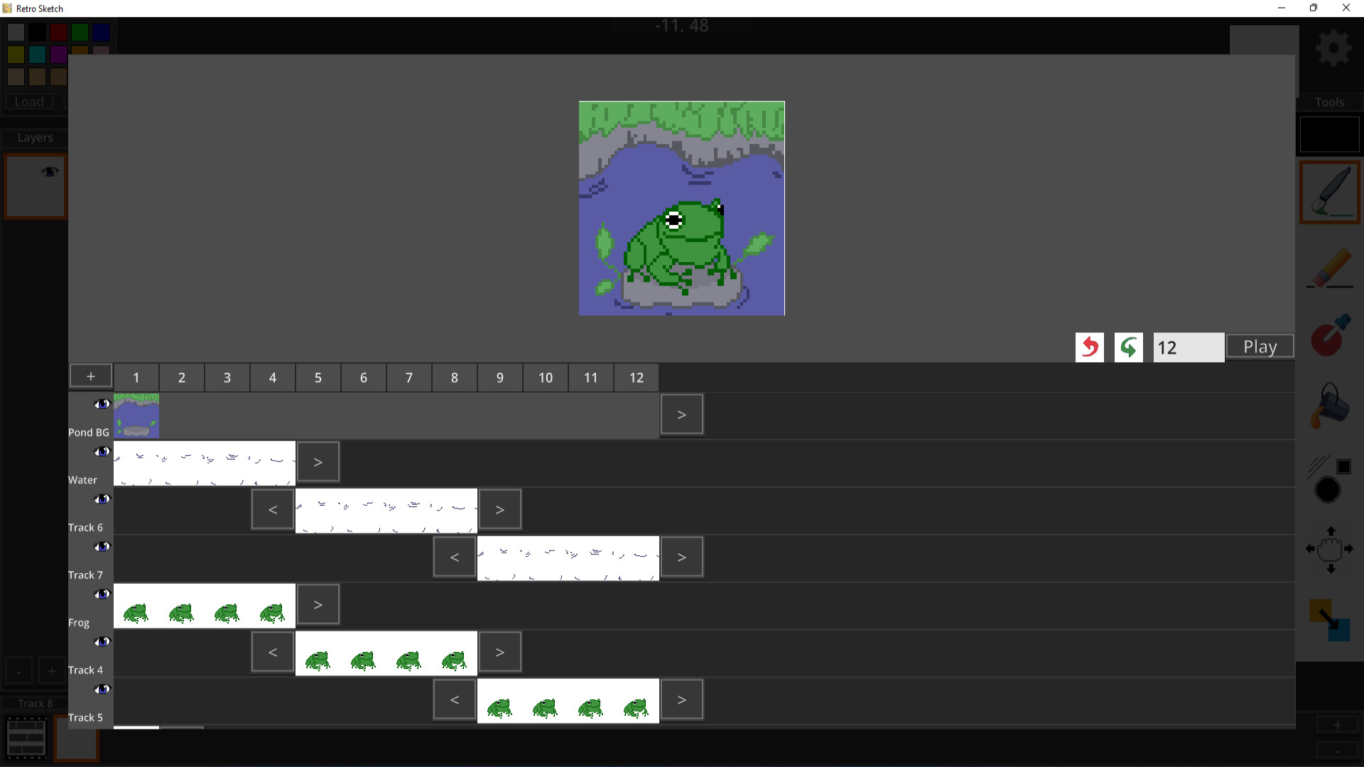 Retro Sketch - Pixel Art & Animation #4