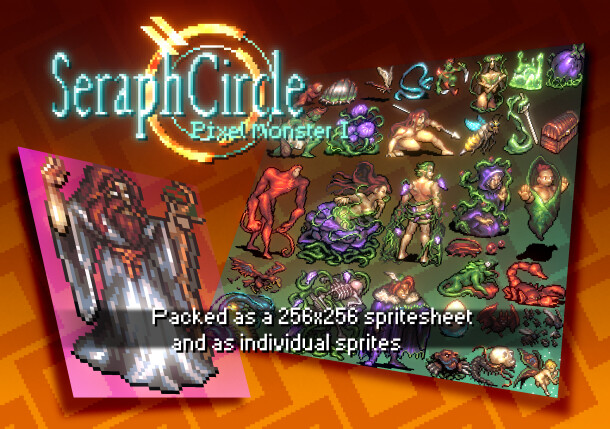 RPG Maker VX Ace - Seraph Circle Pixel Monster 1 #2