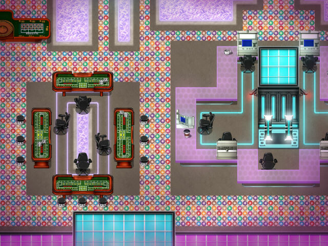 RPG Maker MZ - KR JACKPOT - Casino Tileset #3