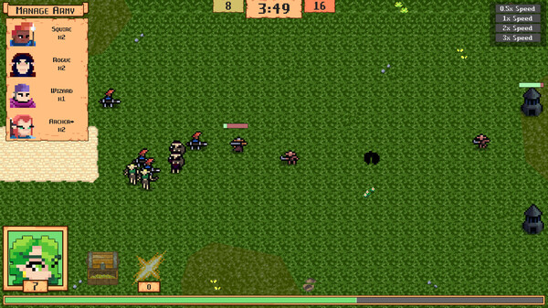 Скриншот из Castle Warriors