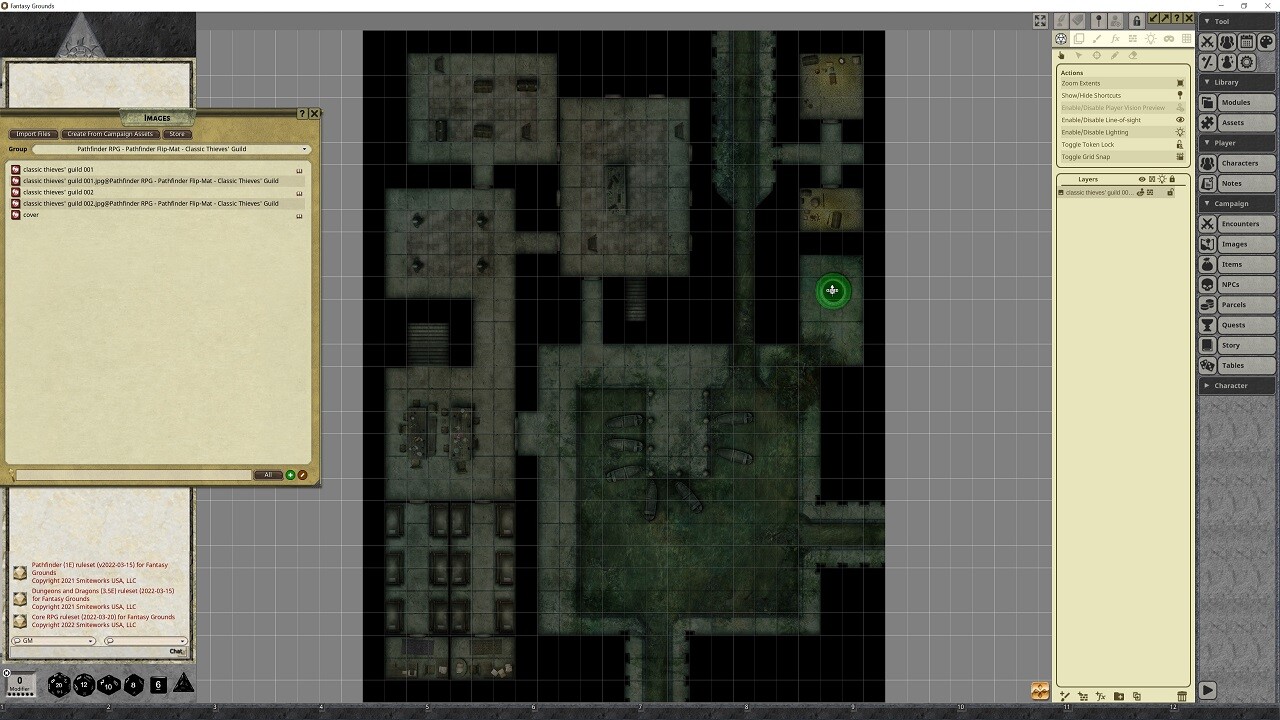 Fantasy Grounds - Pathfinder RPG - Pathfinder Flip-Mat - Classic ...