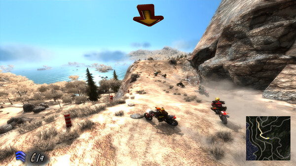 Скриншот из Moto Trophy VR