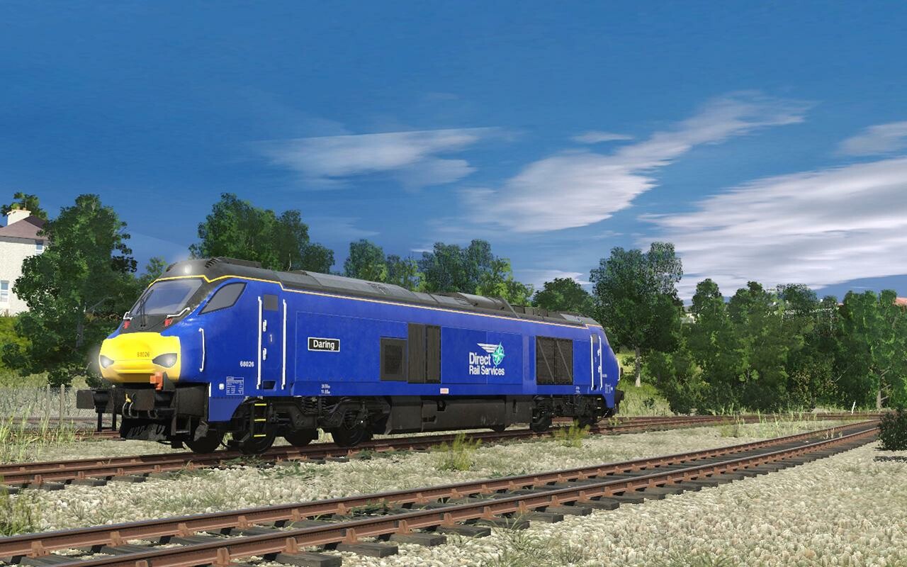 Trainz 2022 DLC - Pro Train: Class 68 DRS Blue Featured Screenshot #1