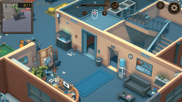 Скриншот из Hidden Office Top-Down 3D
