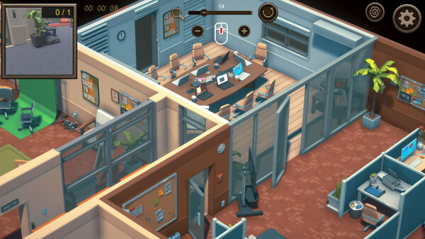 Скриншот из Hidden Office Top-Down 3D