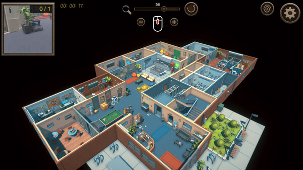 Скриншот из Hidden Office Top-Down 3D